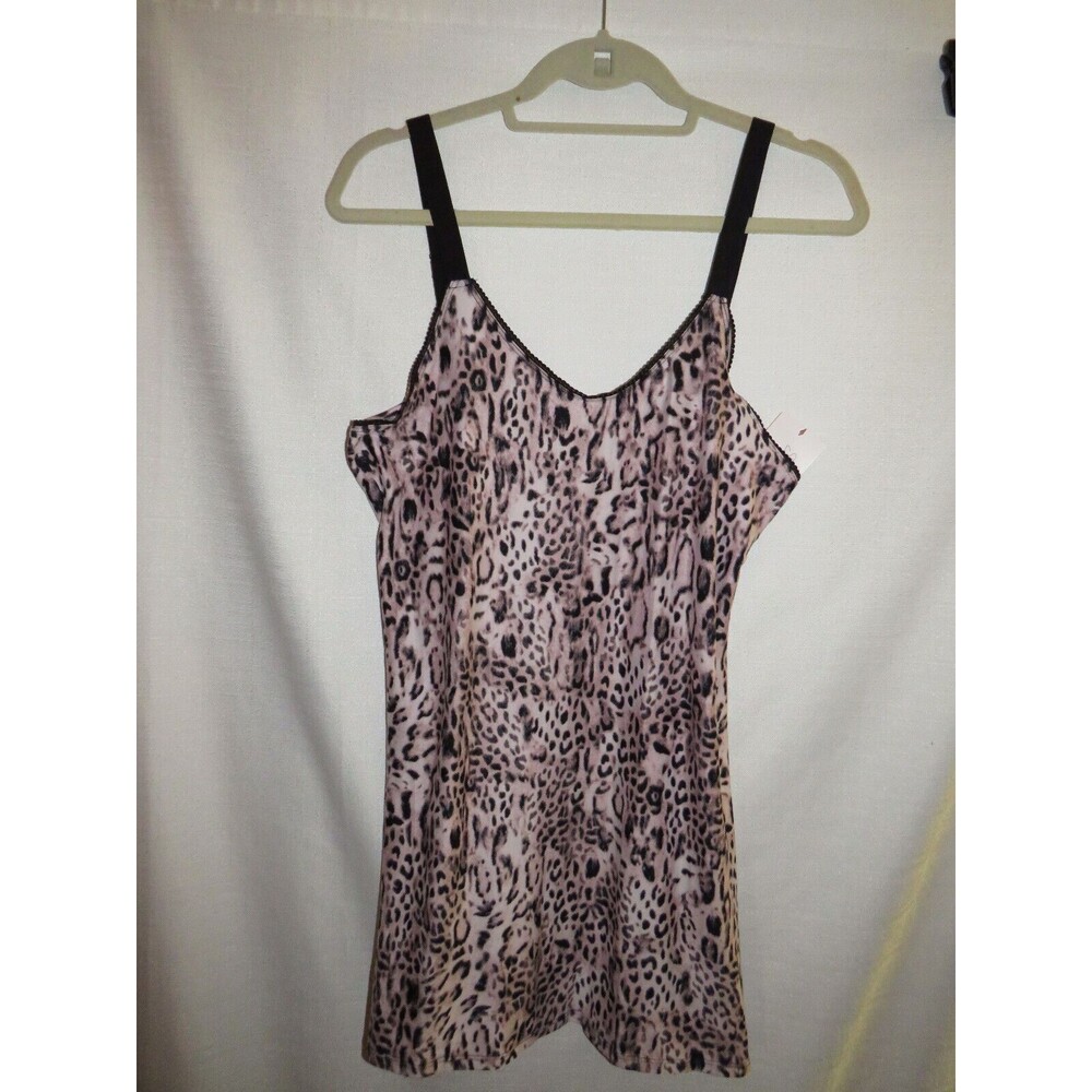 Secret Treasures Leopard Print Sleep Chemise Size Small